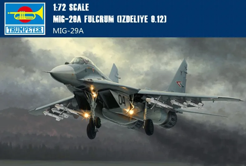 1: 72 масштабная Сборная модель самолета MIG-29A опорная точка(Izdeliye 9,12) модель ВВС 01674 комплект самолета модель головоломка DIY