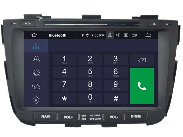 Perfect Quad-Core Android 9.0 CAR DVD Player For KIA Sorento (2013) car multimedia AUTO support DVR WIFI DAB OBD 5