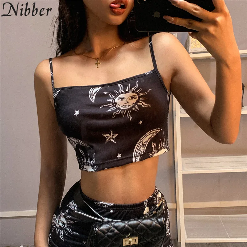 Nibber المرأة الشمس القمر طباعة البرية مرونة خزان قمم تنورة 2 قطعة مجموعات 2019 الربيع جديد الترفيه عطلة بروتيل التنانير الدعاوى Nibber المرأة الشمس القمر طباعة البرية مرونة خزان قمم تنورة 2 قطعة مجموعات 2019 الربيع جديد الترفيه عطلة بروتيل التنانير الدعاوى