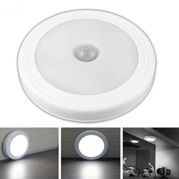 

Magnetic Infrared IR Bright Motion Sensor Activated LED Wall Lights Night Light Auto On/Off Battery Operated Hallway Pathway P20