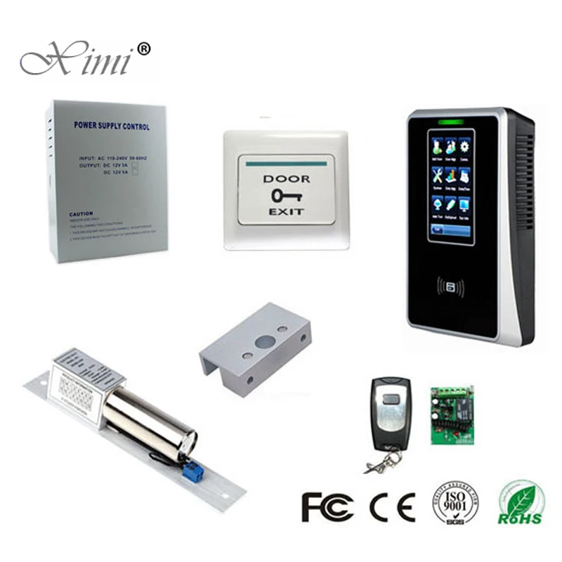 

ZK SC700 Door Access Control System DIY Touch Screen TCP/IP Smart Card 125KHZ RFID Card Access Control