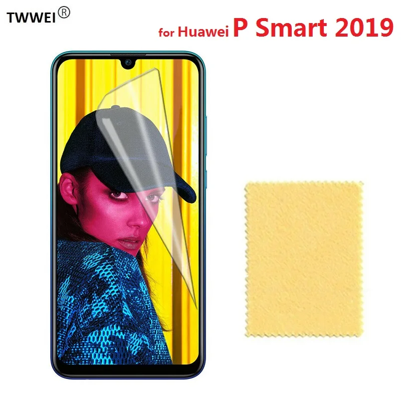 

Glossy Clear LCD Screen Protector for Huawei P Smart 2019 Protective Film on for Huawei P Smart 2019 Screen Protector Film Foil