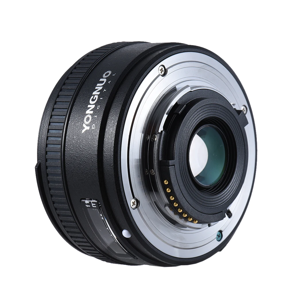 Объектив YONGNUO yn40мм 40 мм F2.8N AF объектив MF широкоугольный Prime с автофокусом для
