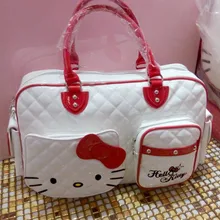Новая Большая сумка Hello kitty, сумка-тоут для путешествий, XW-2089