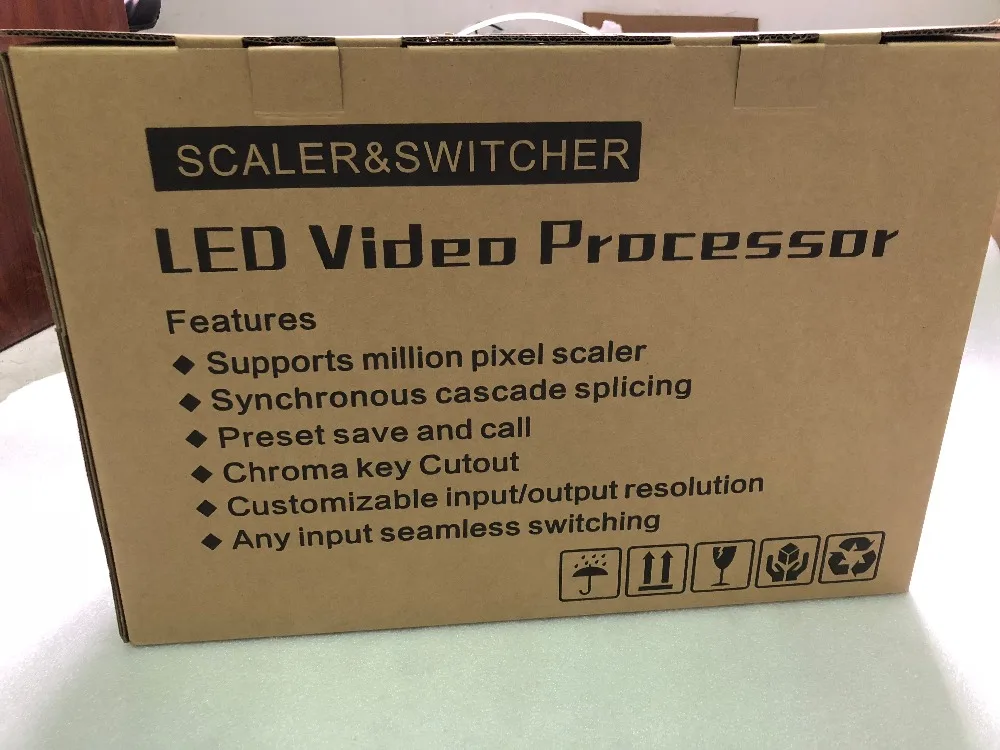 LIGHTALL LVP615S светодиодный видеопроцессор scaler 2304*1152 Поддержка 2 отправки карт SDI DVI VGA HDMI Светодиодный настенный контроллер