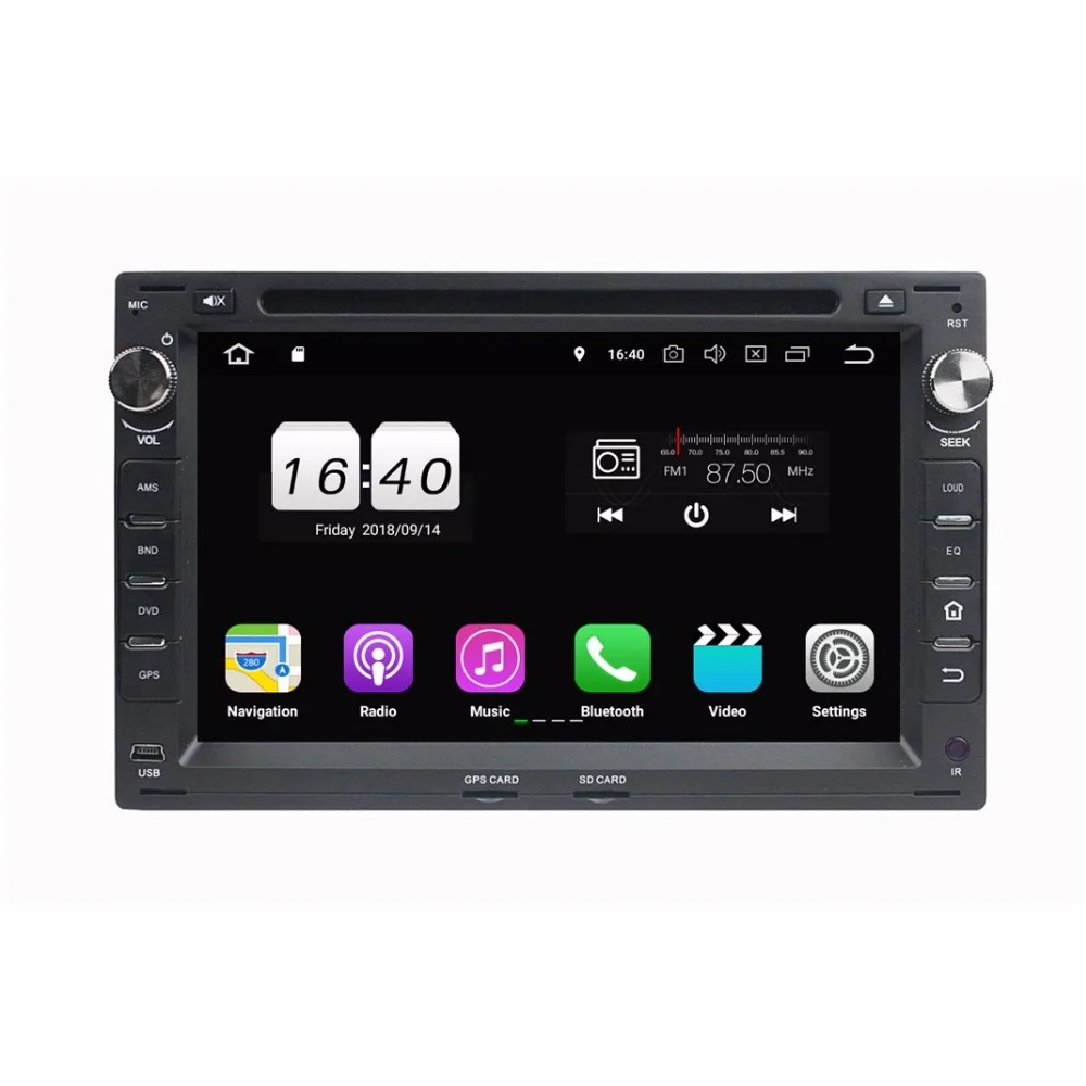 Top 2GB RAM Quad Core 7" Android 8.1 Car DVD Player for VW Volkswagen Passat B5 Golf 4 Polo Bora Jetta Sharan T5 16GB ROM Radio 0