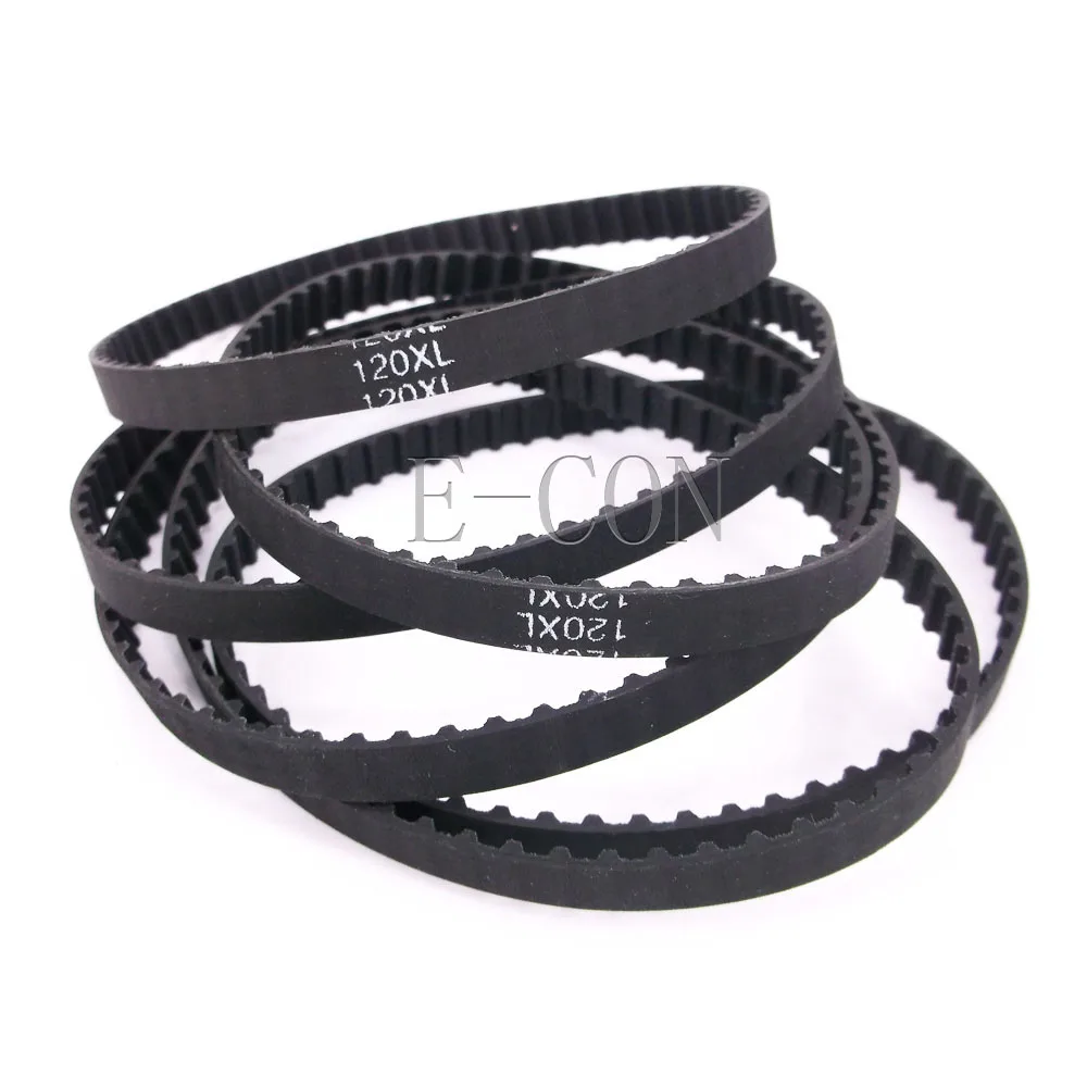 5pcs 120XL Timing Belt L031 60teeth Width 0.31inch(8mm) XL Positive Drive Pulley for CNC Stepper