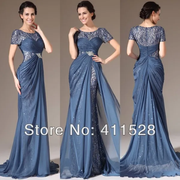 Sheath Scoop Neckline Short Sleeve Court Train Chiffon Beading Sheath Scoop Neckline Short Sleeve Court Train Chiffon Beading Patterns Evening Dress