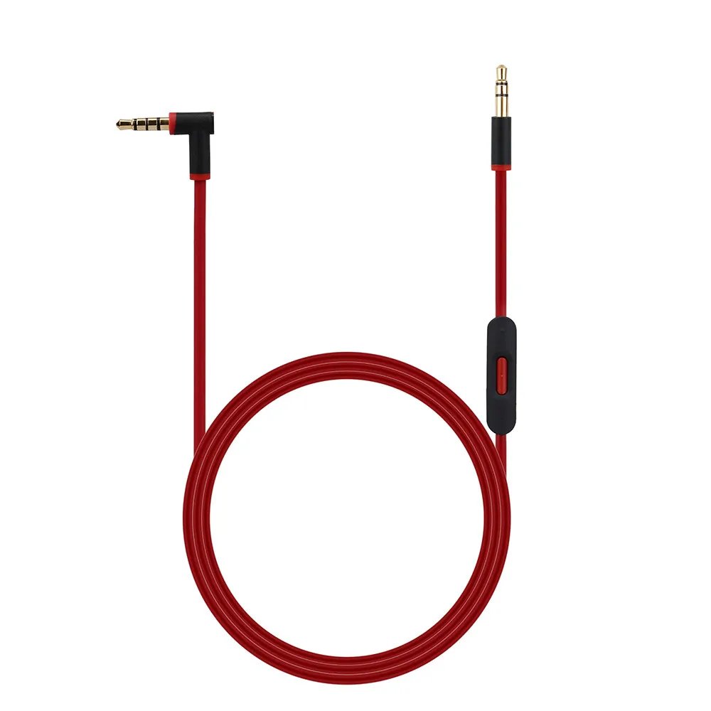 Мм 3,5 мм Замена аудио кабель Шнур провода w/Mic для Beats by Dr Dre наушники Solo Studio Pro Detox гарнитура наушники