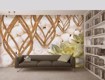 

Photo Wallpaper Customize 3D Wood grain Wallpaper For Walls cobblestone Nonwoven Decorative Background Wallpaper