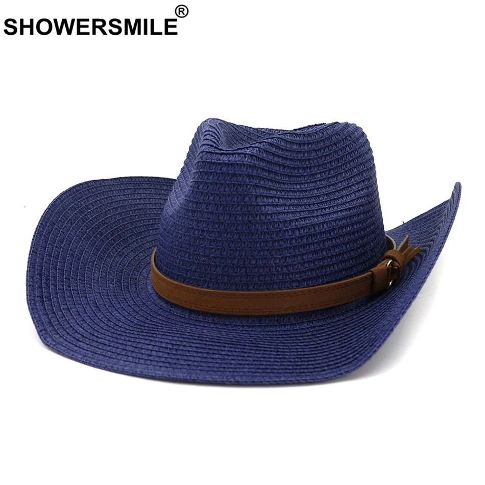 Metallic Linen Straw Panama Fedora Trilby Cap Beach Sun Hat Womens Mens Summer