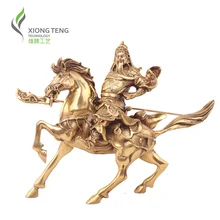 Подлинной чистой меди guan gong украшение счастливое украшение Фен-шуй дома медь