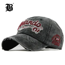 [FLB] Брендовые мужские бейсболки, кепки для папы, женские бейсболки, кепки для мужчин, Модные Винтажные хлопковые кепки с надписью Gorras F111