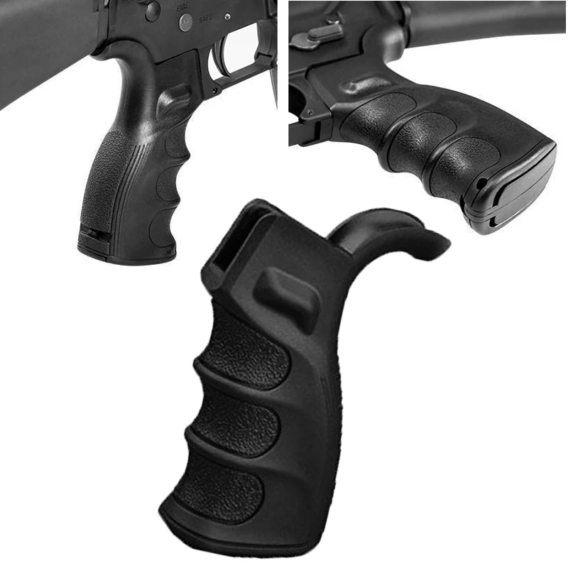 

Tactical vertical Handle Grip Finger Groves Electric Water Hammer Gun Grip for NERF Toy Gun Accessories Hunting caza