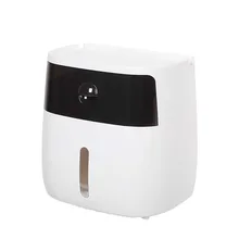 Держатель для туалетной бумаги пластиковый держатель для туалетной бумаги настенный ящик для хранения туалетной бумаги диспенсер для туалетной бумаги