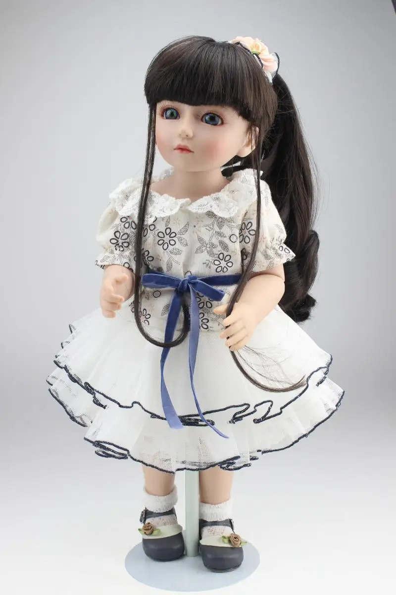

Vinyl lifelike interactive dolls SD BJD 1/4 doll toy for kids baby birthday gift american girl dolls play house girl brinquedos