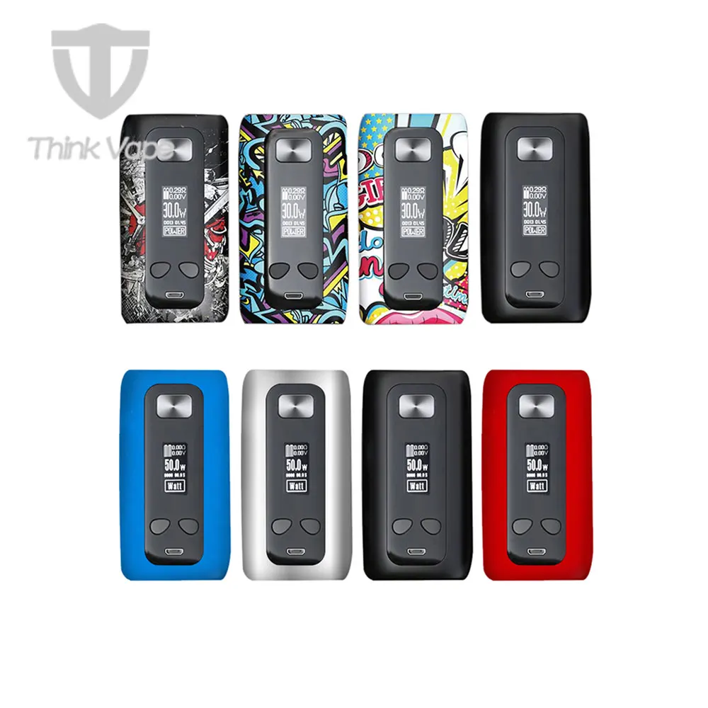 

Original ThinkVape Thor 200W TC Box MOD w/ ST200 Chip & Attractive Patterns Powered By Dual 18650 Battery Vape Mod Vs Storm230