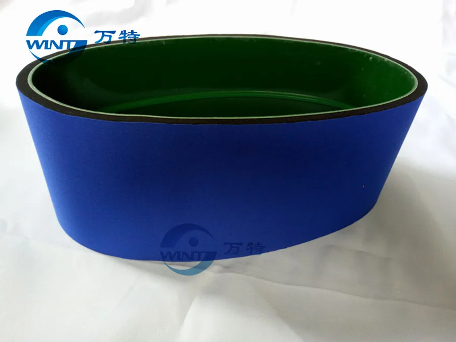 blue conveyor belt of MT-200 Round Bottle Labeler Spare parts 770*120mm size