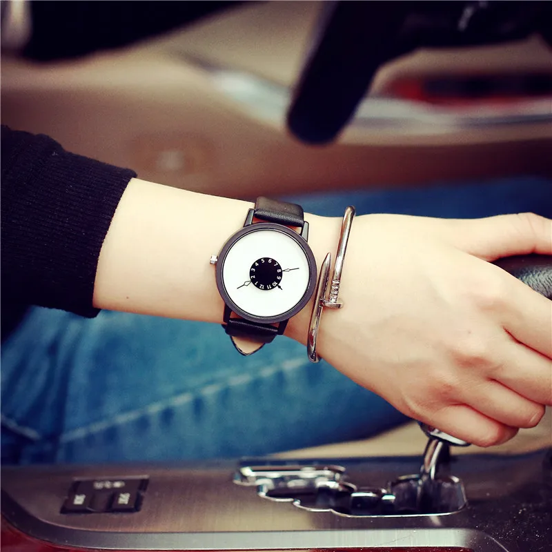 Часы наручные женские и мужские кварцевые с кожаным ремешком|clock brand|watch topwatch top brand