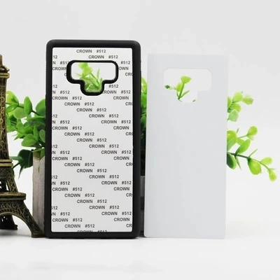 

5PCS For Samsung Note 9 8 S9 S8 Plus Blank Silicone TPU+PC Sublimation print Case with Aluminum Inserts For GALAXY A3 A5 A7 2017