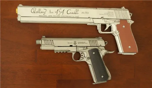 Carter оружие Casull& Jackal Бумажная модель оружия и оружия 3D стерео игрушки для рисования ручной работы