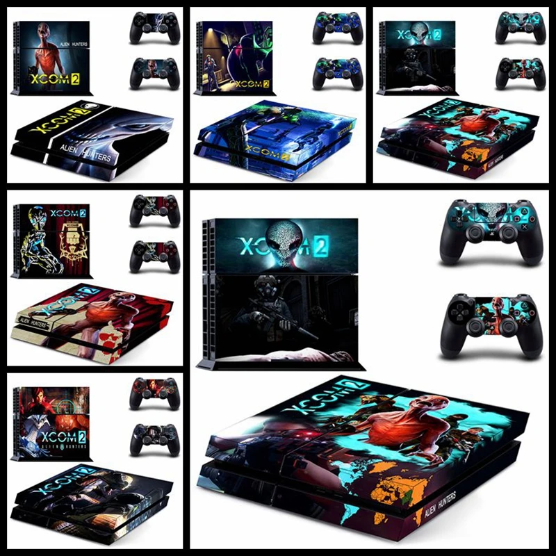 XCOM 2 виниловые чехол для игры PS4 наклейки PlayStation 4 + контроллера наклейки|cover sticker|cover