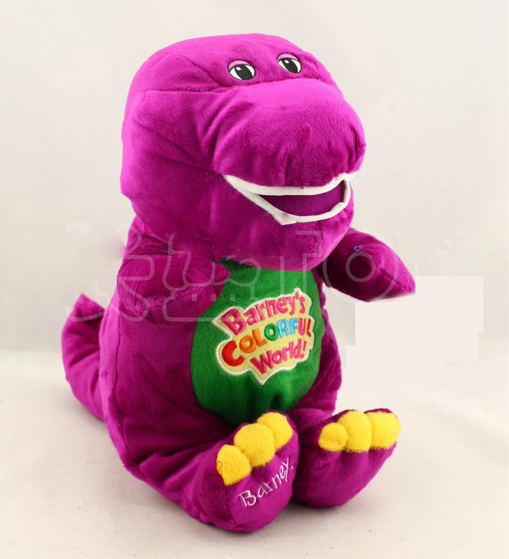 Dinossauro roxo barney crianças boneca de pelúcia brinquedo de pelúcia  presente de aniversário