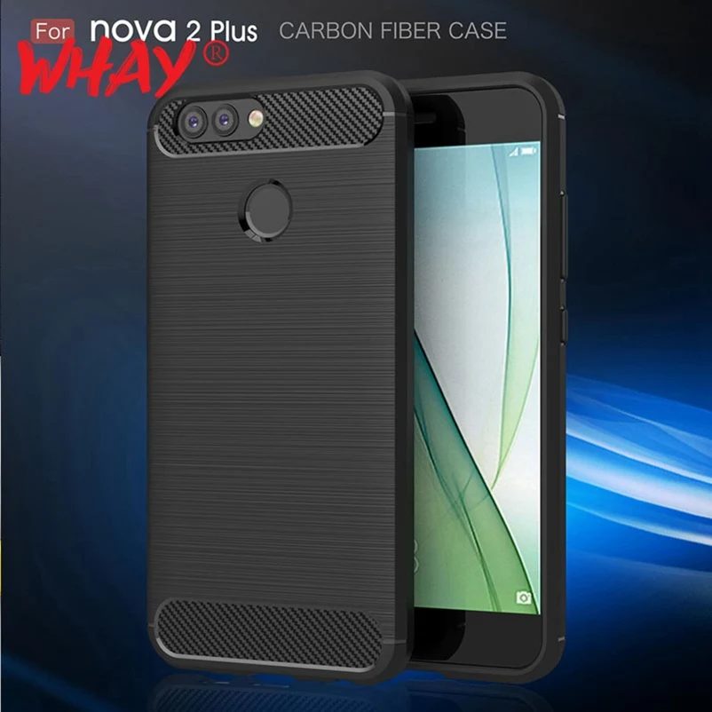 WHaY Case For Huawei Nova 2 Plus 3i TPU Silicon Fashion Luxury Cover Lite Coque |