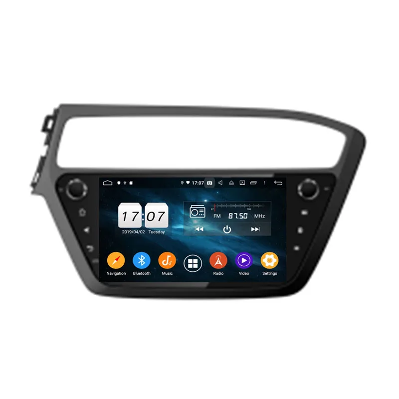 

ROM 64G Android 9.0 For Hyundai I20 2018 Left Driving Octa Core PX5 Car DVD Multimedia GPS Navigation Auto radio dvd player