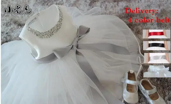 Белые шифоновые платья на крестины для маленьких девочек Vestido batizado branco брендовые изящные платья на день рождения для детей 1 года