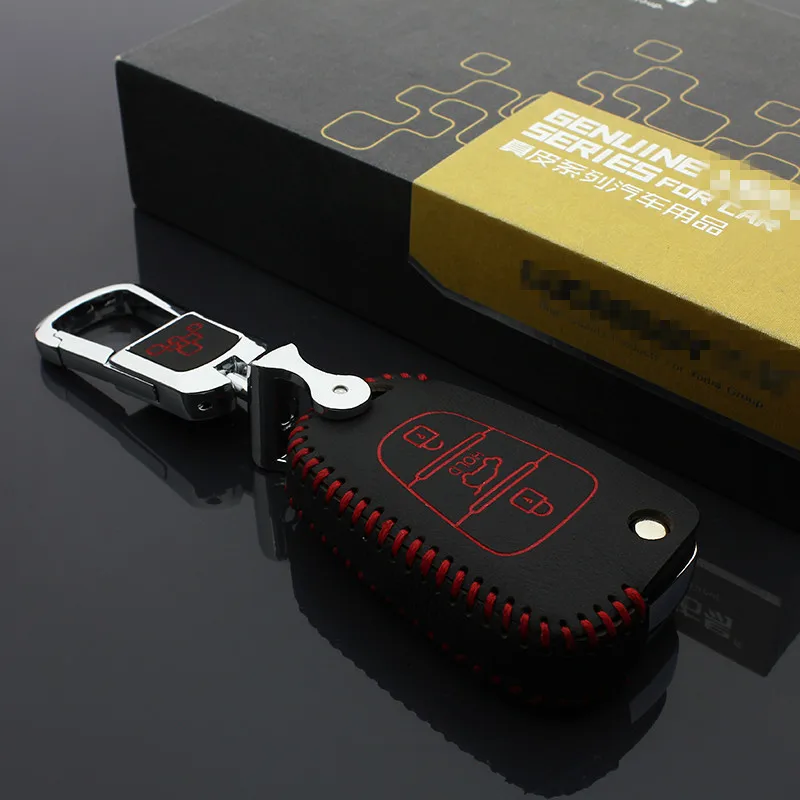 Puou ключ крышка для KIA K2 K5 sportage SORENTO 2013 ключи bagcase бумажник держатель для ключей крышка key2s