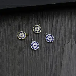 BUYEE 925 Серебряный Ювелирная фурнитура для рукоделия интимные аксессуары кристалл цепочки и ожерелья браслет кулон турецкий голубой глаз