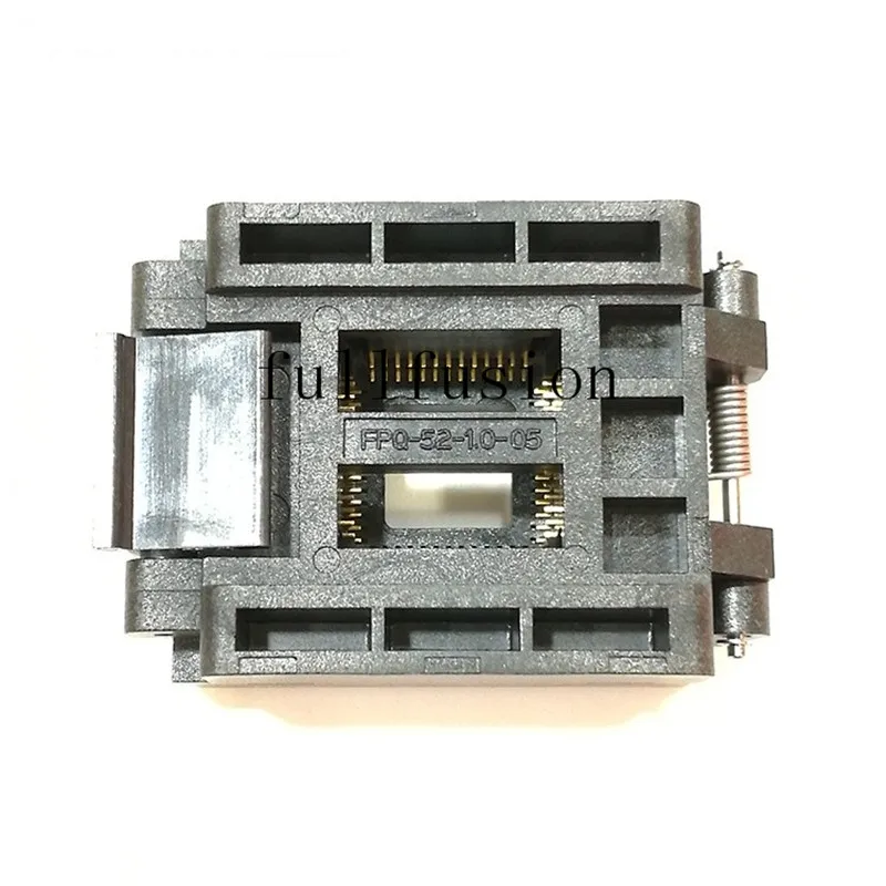 FPQ-52-1.0-05 QFP52P IC Test Socket 1.0mm Pitch Enplas LQFP52 Burn in | Компьютеры и офис