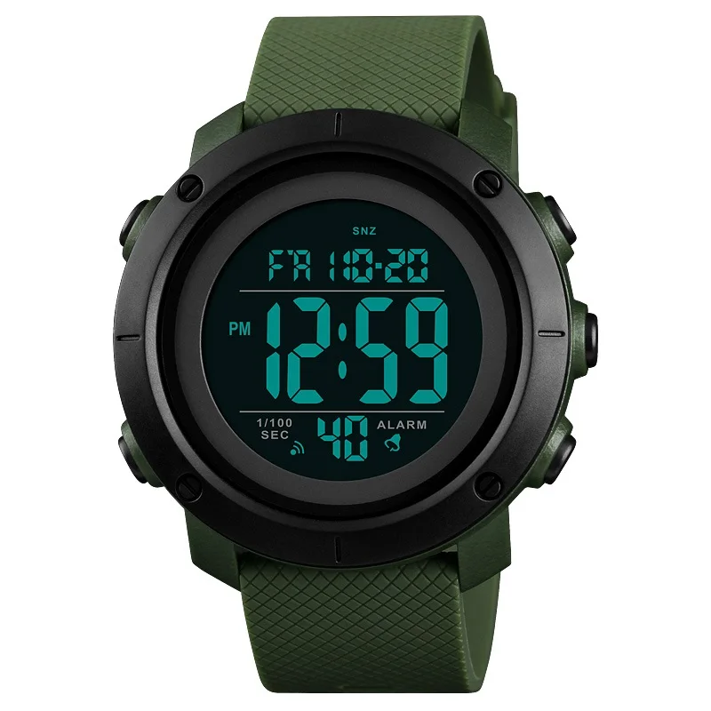 

Men Digital Watch Stopwatch Chronograph Countdown Sport Wristwatch Waterproof Bracelet Fashion Men's Military Watch Brand SKMEI