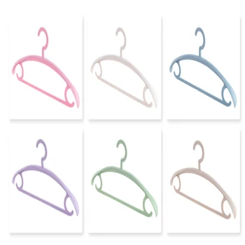 

10pcs/lot 360 rotation Wide shoulder strap hook traceless clotheshorse 360 Degree Swivel Hook Hanger Clothes Hangers 6 colors