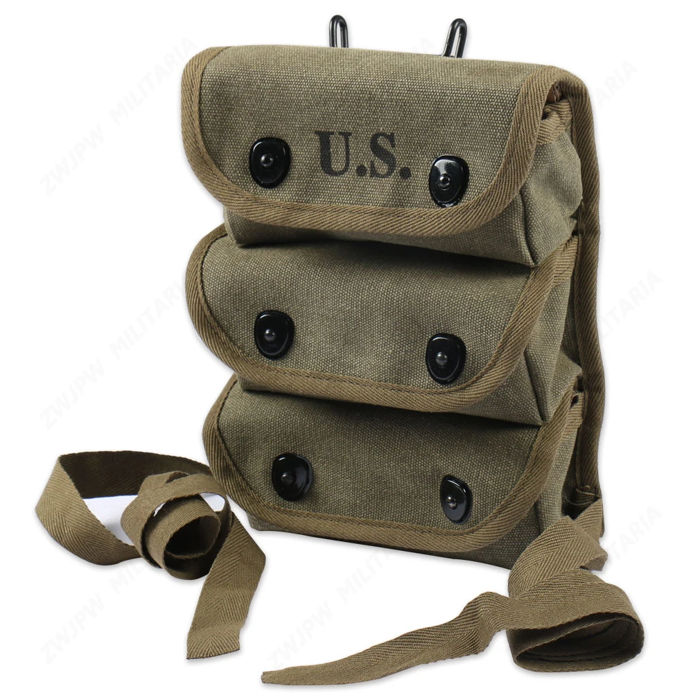 

WW2 US ARMY AMMO 3 POCKET POUCH TOOL KIT -US/104124