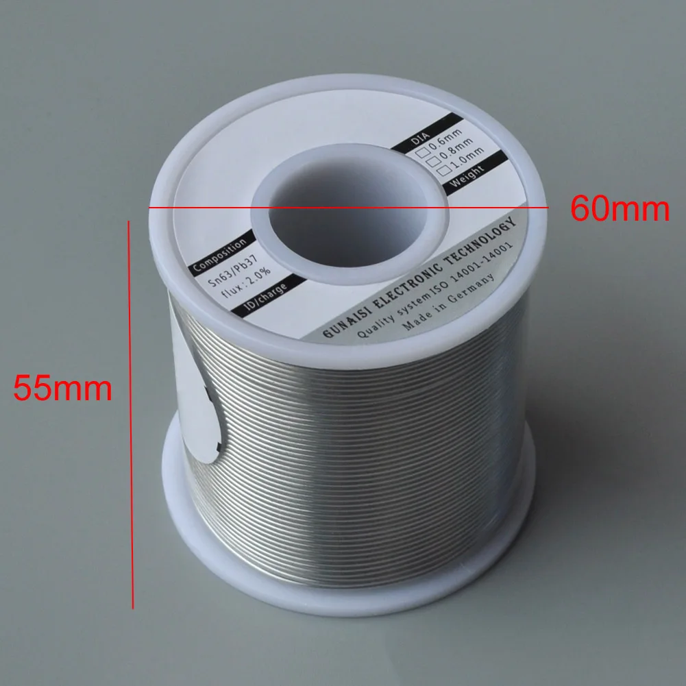 Solder Wire Roll Tin Lead Melt Rosin Core Soldering Durable High Brightness Non-toxic ALI88