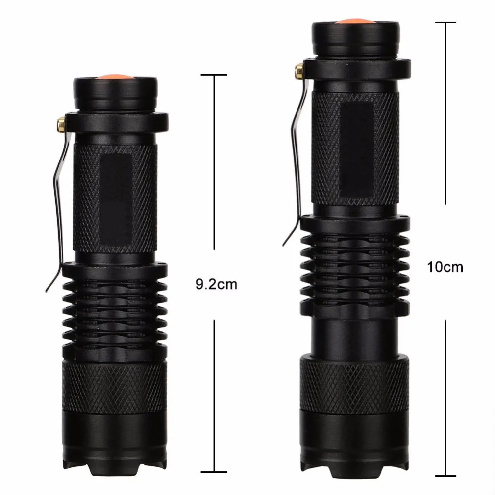 Светодиодный красный/зеленый/белый/UV фонарик SK68 фиолетовый 395nm факел лампы 3