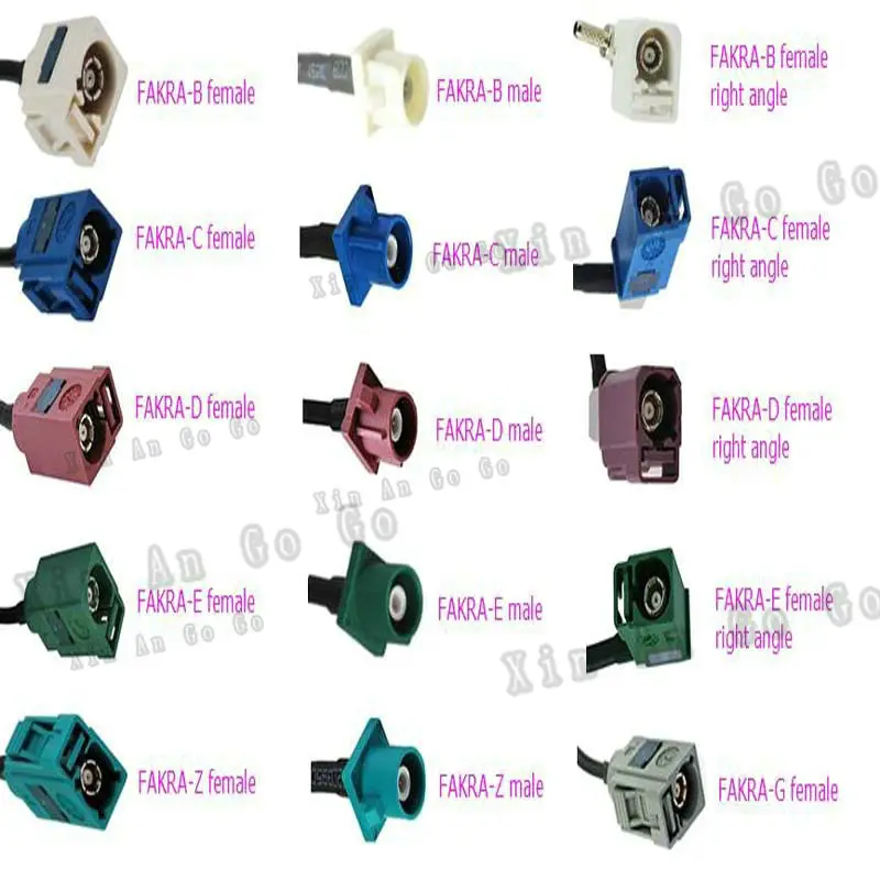 Custom RF connector SMA SMB MCX MMCX to BNC TNC FME UHF PL259 SO239 N F CRC9 TS9 MS156 Pigtail Cable One-stop purchase support