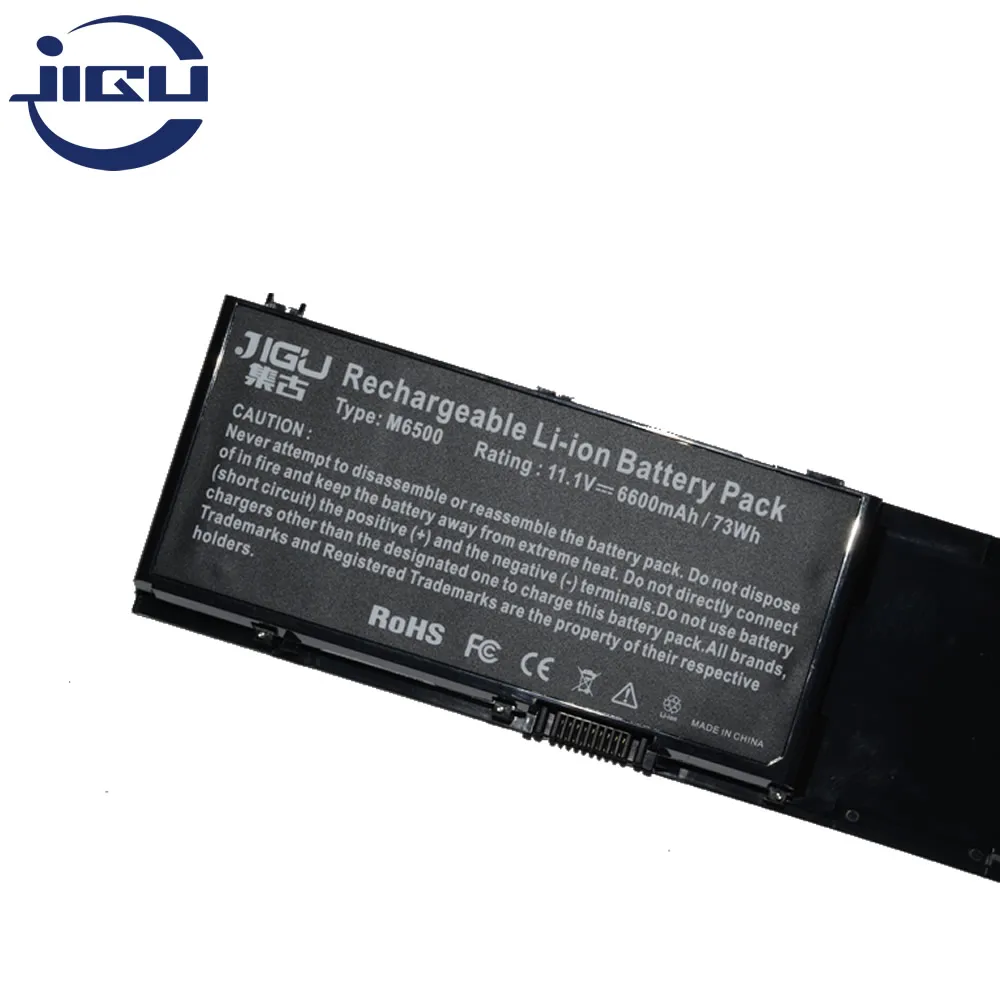 JIGU Новый аккумулятор для ноутбука 312 0873 C565C KR854 8M039 DW842 DELL Precision M6400 M6500 11 1 V 6600MAH|new laptop