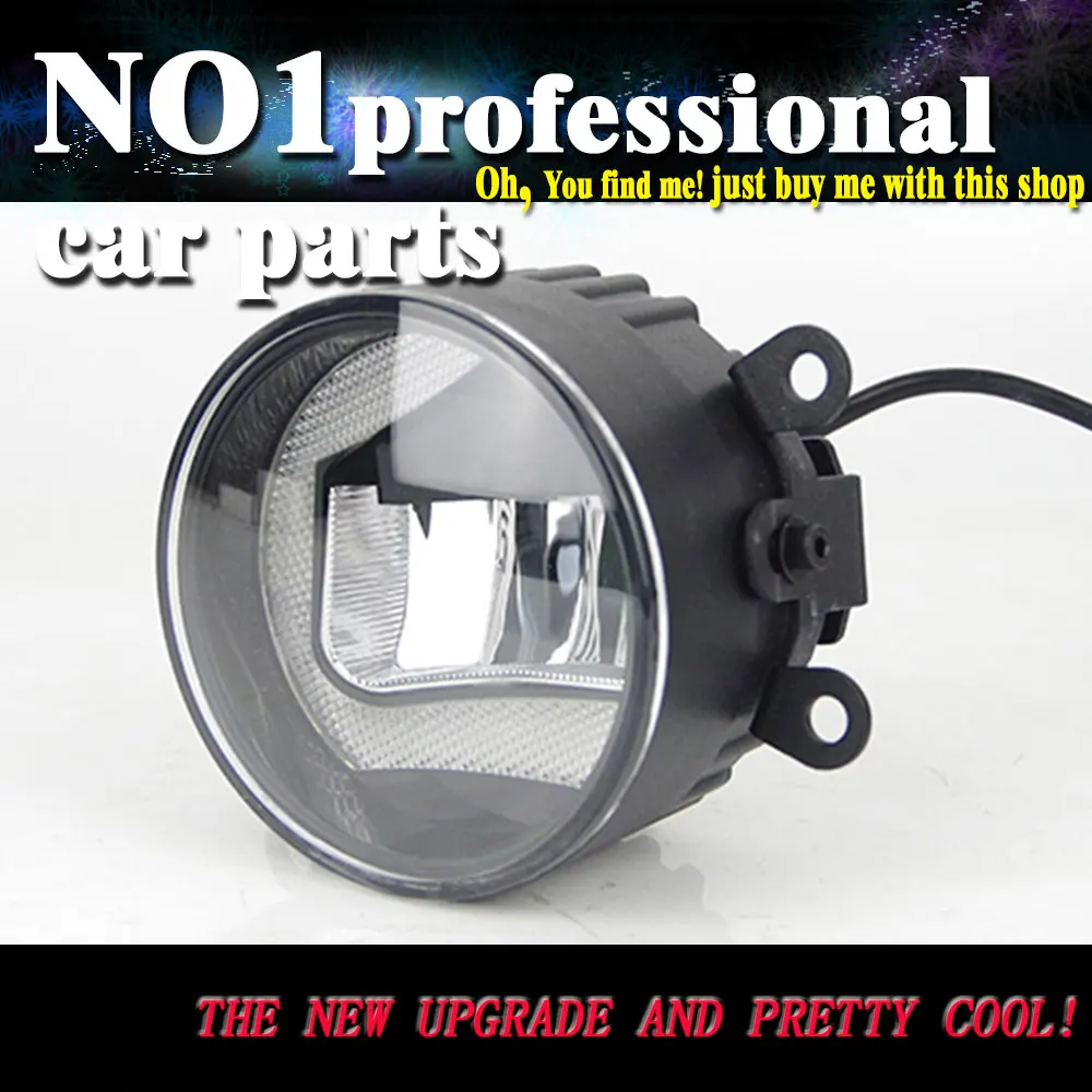 

Car Styling Daytime Running Light For HONDA ODYSSEY 2014-2015 LED Fog Light Auto Angel Eye Fog Lamp LED DRL