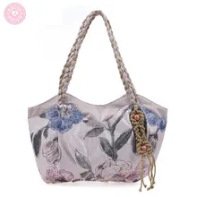 Новинка, плетеный народный женский рюкзак, женская сумка на плечо, женская сумка-хобо, модная сумка-мессенджер, bolsa feminina