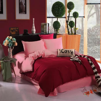 

2020 NEW Hot!!! Top Fashion Free Shipping 8 Types Plain Double 4PCS Bedding Sets BED SET duvet bed linen/bedclothes BED COVERS