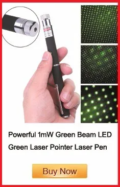 Powerful 1mW Green Beam LED Green Laser Pointer Laser Pen