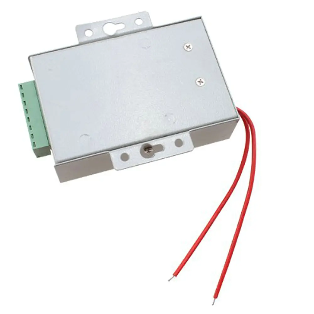 Полный RFID двери Система контроля доступа комплект (электрический замок Strike + арматура Лицевая панель + контроль доступа блок питания