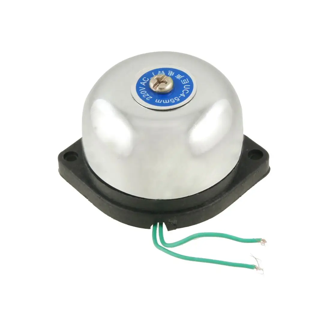 2 pcs of MOOL 55mm Diameter Fire Alarm Electric Gong Bell AC 220Vin