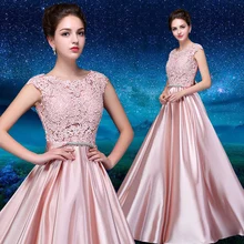 Robe de soiree 2016 A-line off omuz buket akşam elbise uzun tasarım dantel Vestidos de fiesta parti gelinlik modelleri 7 renkler