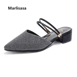 Marlisasa/женские милые удобные сандалии высокого качества без шнуровки, женская повседневная обувь без шнуровки, женская летняя обувь F2070