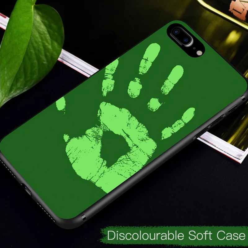 Soft Phone Case for iPhone XS Max XR X Thermal Sensor Full Cover Protector Apple 7Plus 8 Plus 6S 6 Color Change |