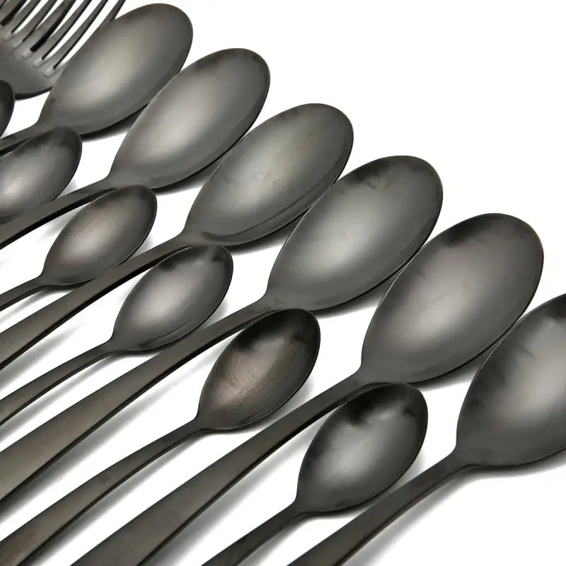 KCASA KC-ST003 High-end Stainless Steel 24 Pieces Flatware Set Dinnerware Set